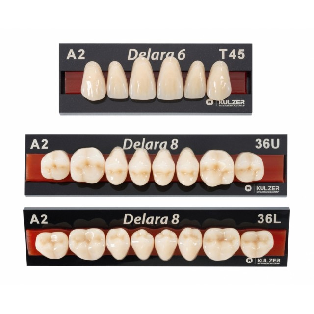 Delara Mid Range - New Age Modern - 3 Layer Acrylic Teeth Range - Top Seller